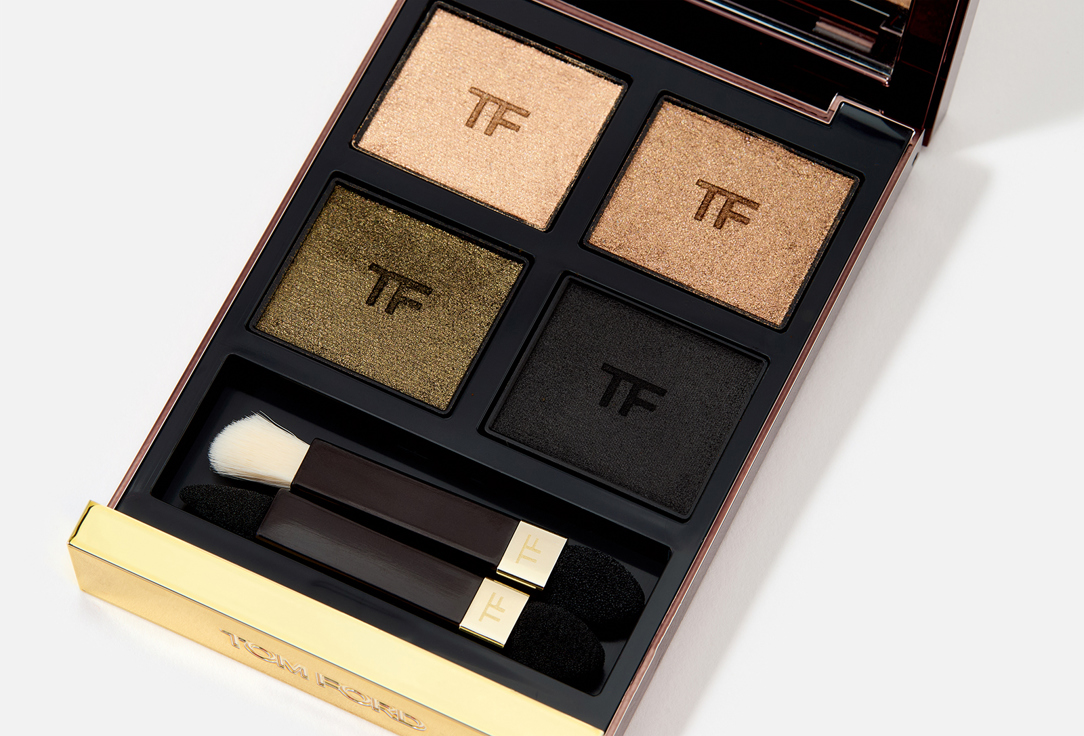 Tom Ford Eyeshadow Palette Eye Color Quad Crème 47, Olive smoke 5.2 g Tom Ford Eyeshadow Palette Eye Color Quad Crème