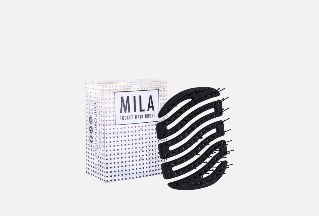 Sister Young Mini hair brush Mila Black Sister Young Mini hair brush Mila