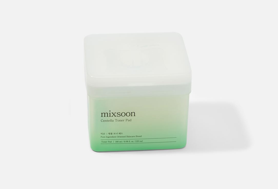 Mixsoon calming and hydrating Face Toner Pads Centella Toner Pad 60 pcs Mixsoon calming and hydrating Face Toner Pads Centella Toner Pad