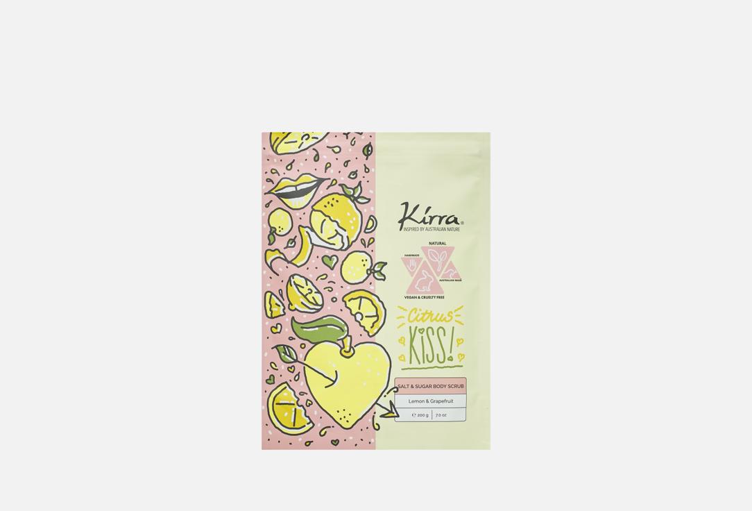 Kirra Salt & Sugar Body Scrub Citrus Kiss 200 g Kirra Salt & Sugar Body Scrub Citrus Kiss