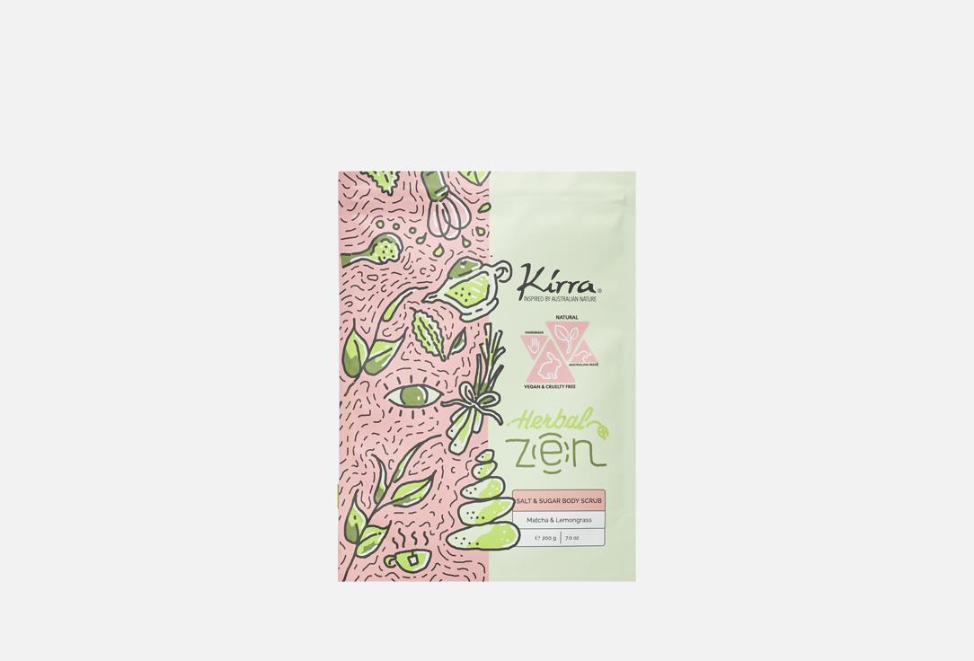 Kirra Salt & Sugar Body Scrub Herbal Zen 200 g Kirra Salt & Sugar Body Scrub Herbal Zen
