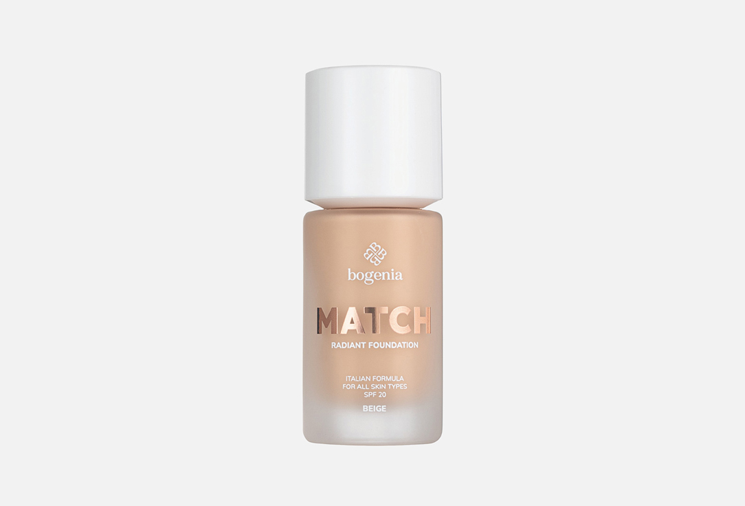 Bogenia Radiant foundation SPF 20 Match 003, Beige 35 ml Bogenia Radiant foundation SPF 20 Match