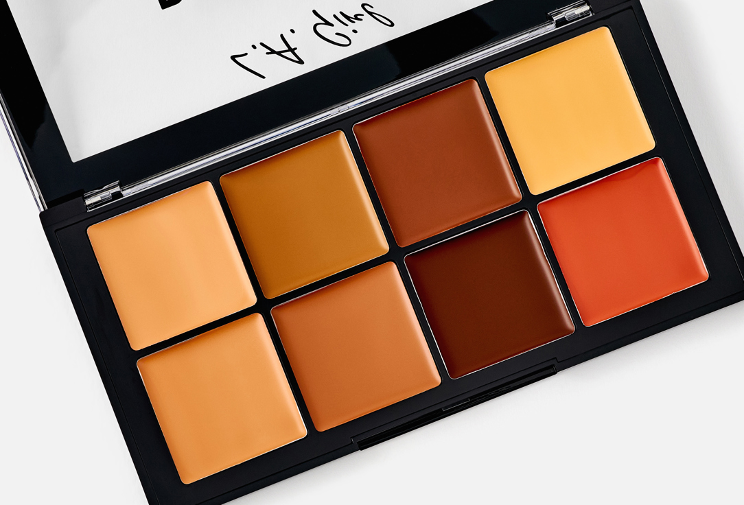 L.A. Girl Cream Concealer & Contour Palette PRO Sculpt Deep 12 g L.A. Girl Cream Concealer & Contour Palette PRO Sculpt