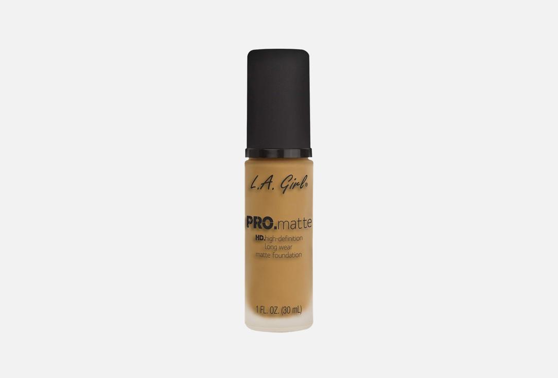 L.A. Girl Matte Liquid Foundation PRO.Matte Soft honey 30 ml L.A. Girl Matte Liquid Foundation PRO.Matte