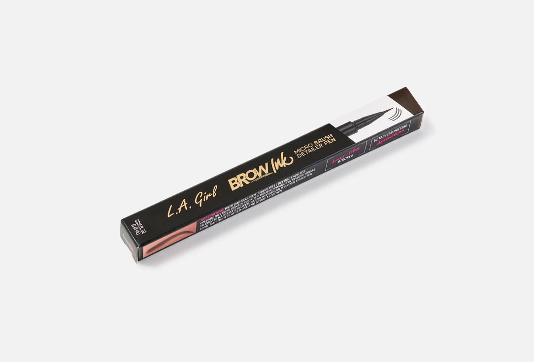 L.A. Girl Маркер для бровей с матовым финишем Brow Ink Soft brown 0.45 г L.A. Girl Маркер для бровей с матовым финишем Brow Ink
