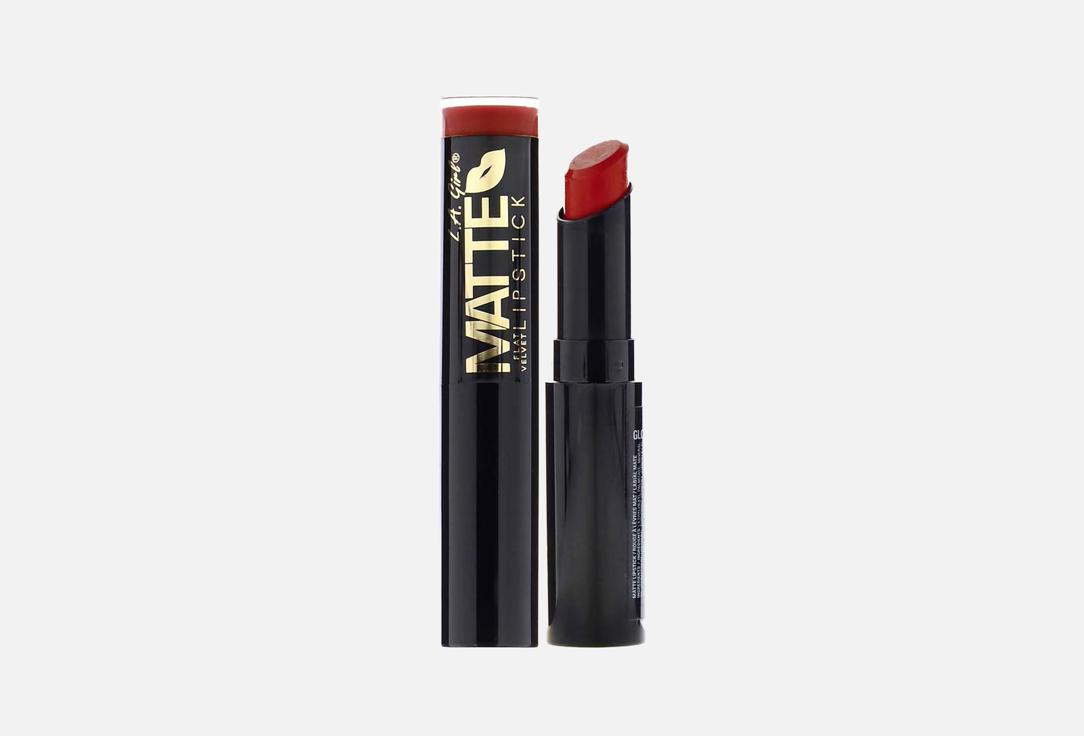 L.A. Girl Matte Lipstick Flat Velvet Lipstick Bite me 3 g L.A. Girl Matte Lipstick Flat Velvet Lipstick