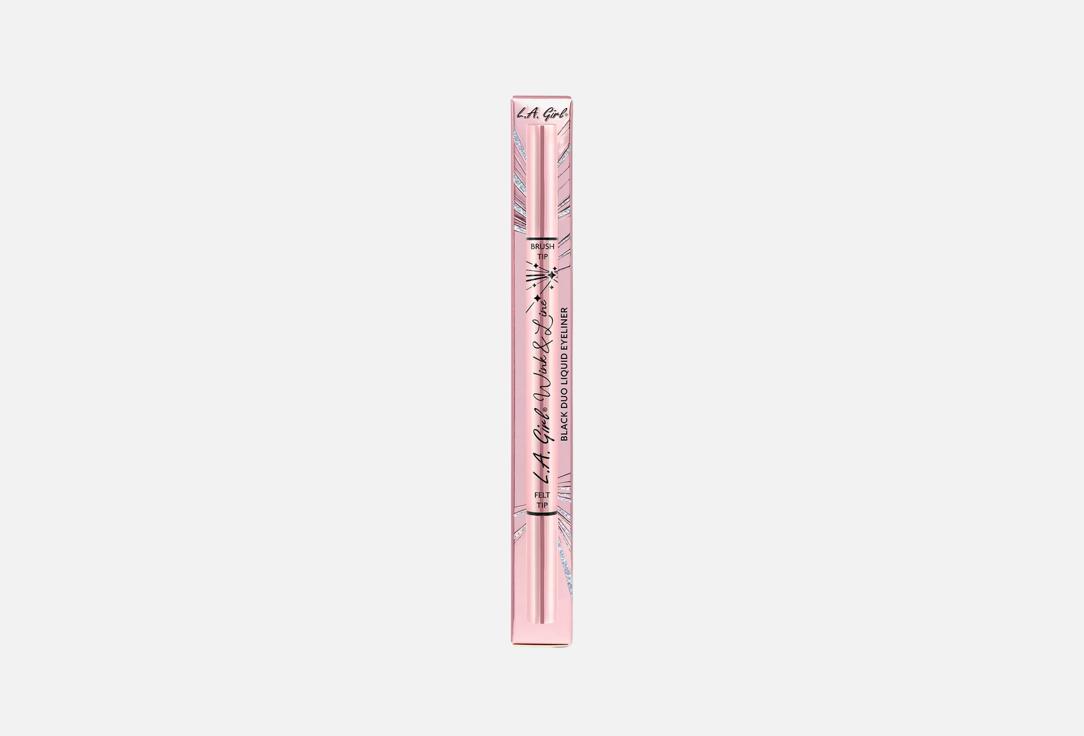 L.A. Girl Dual-ended Liquid Eyeliner Wink & Line Black 18 g L.A. Girl Dual-ended Liquid Eyeliner Wink & Line