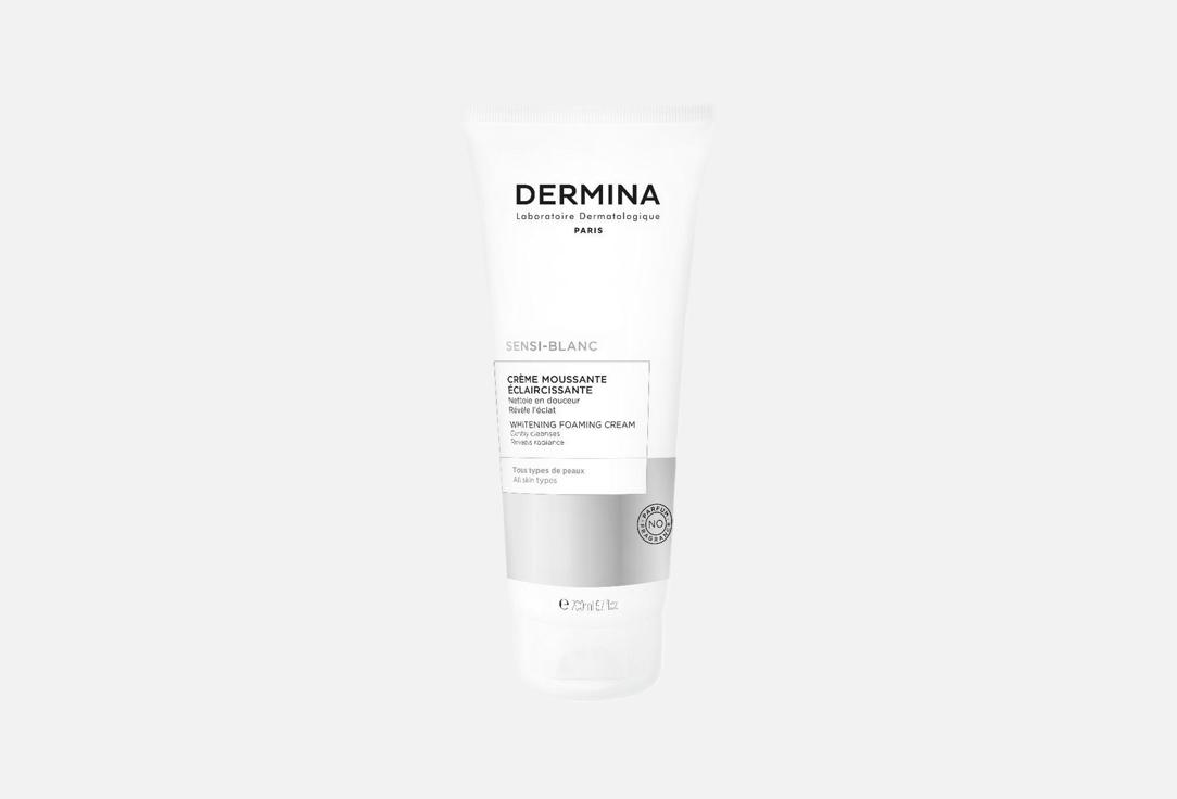 Dermina Cleansing Face Cream Sensi-Blanc Whitening Foaming Cream
