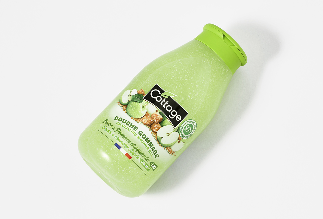Cottage Exfoliating Shower Gel Sugar & Cruchy apple