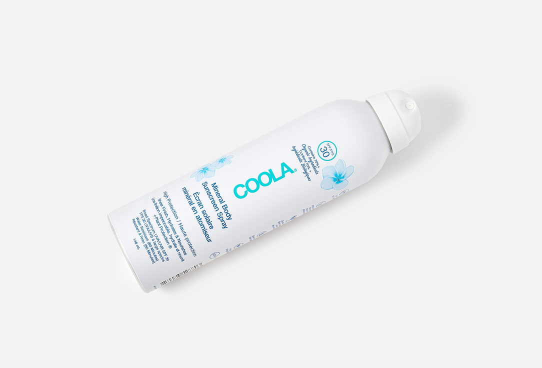 COOLA Sunscreen Body Spray SPF30 Zics Oxide Sunscreen Spray