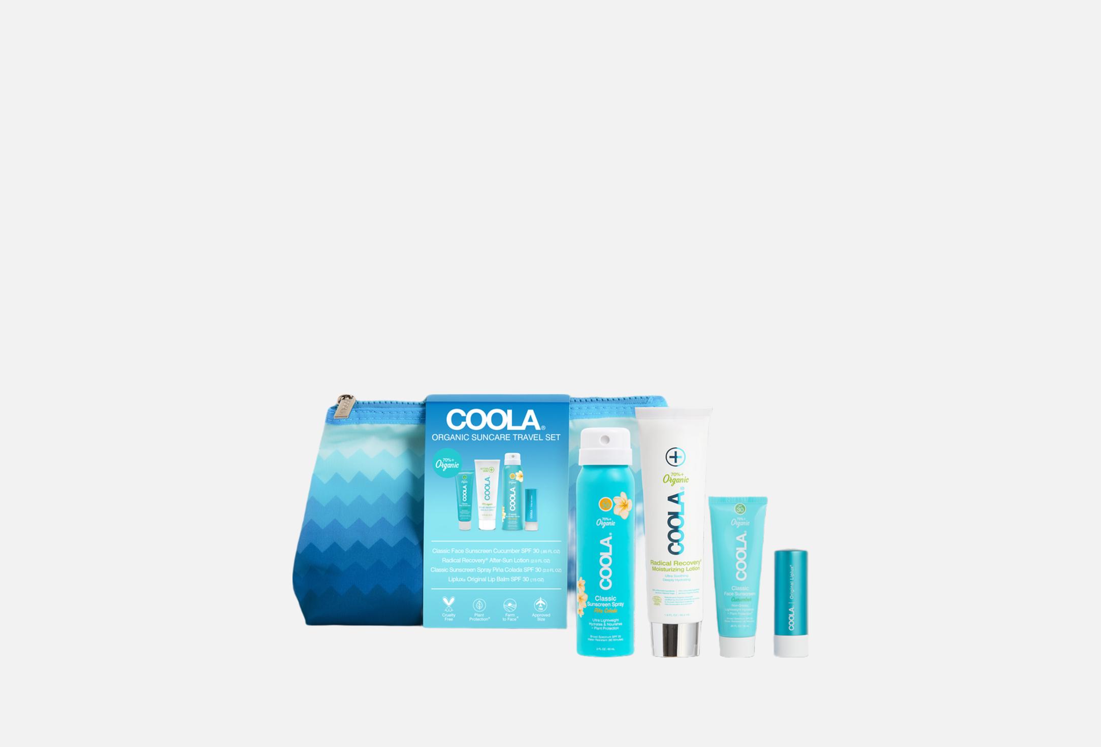 Organic Suncare Travel Set 4