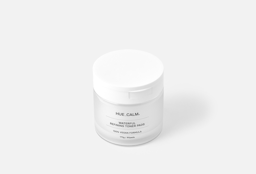 HUECALM Hydrating Face Toner Pads Waterful refining 170 g HUECALM Hydrating Face Toner Pads Waterful refining