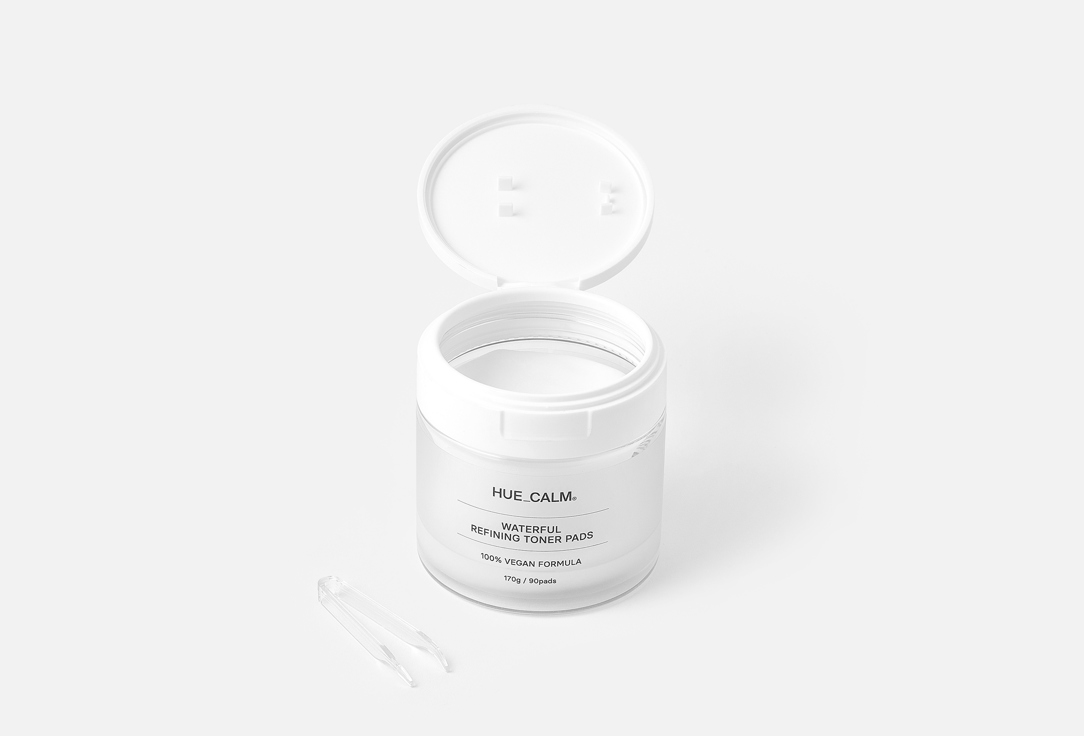 HUECALM Hydrating Face Toner Pads Waterful refining 170 g HUECALM Hydrating Face Toner Pads Waterful refining