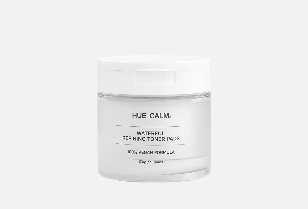 HUECALM Hydrating Face Toner Pads Waterful refining 170 g HUECALM Hydrating Face Toner Pads Waterful refining