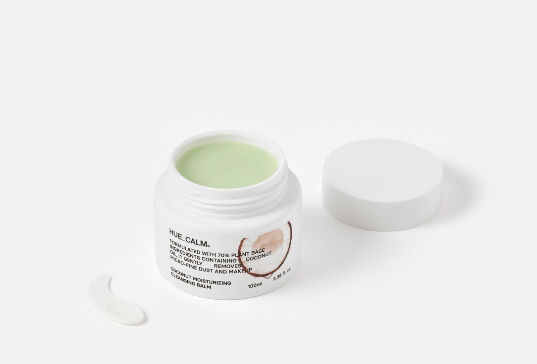 HUECALM Face Cleansing Balm Coconut moisturizing 100 ml HUECALM Face Cleansing Balm Coconut moisturizing