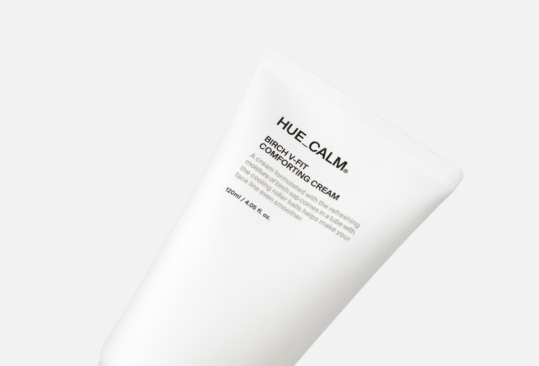HUECALM Moisturizing and massaging face cream Birch v-fit comforting 120 ml HUECALM Moisturizing and massaging face cream Birch v-fit comforting
