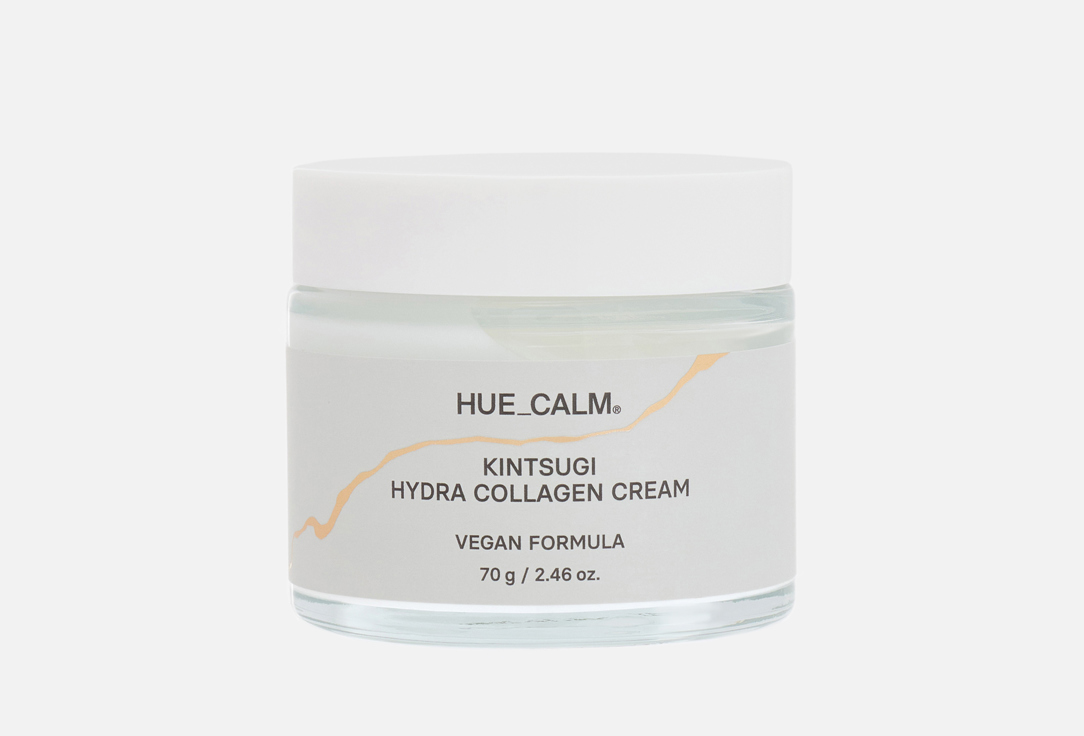 HUECALM Moisturizing face cream Kintsugi hydra collagen 70 g HUECALM Moisturizing face cream Kintsugi hydra collagen