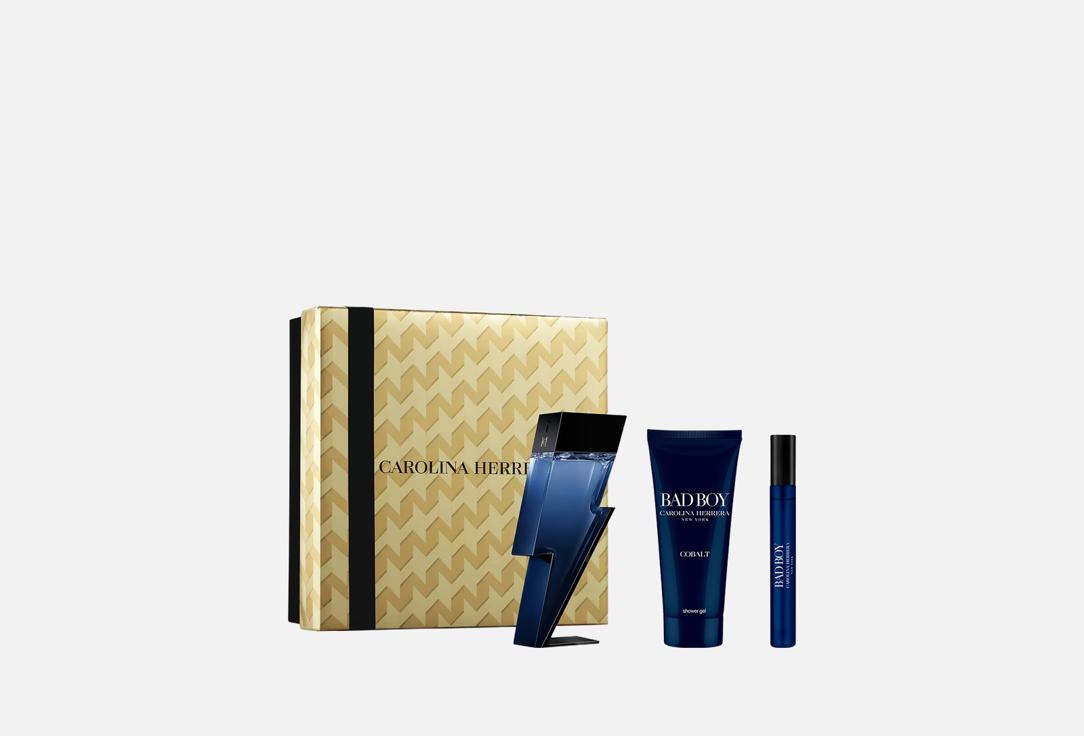 Carolina Herrera Eau de Parfum & shower Gel Set BAD BOY Cobalt