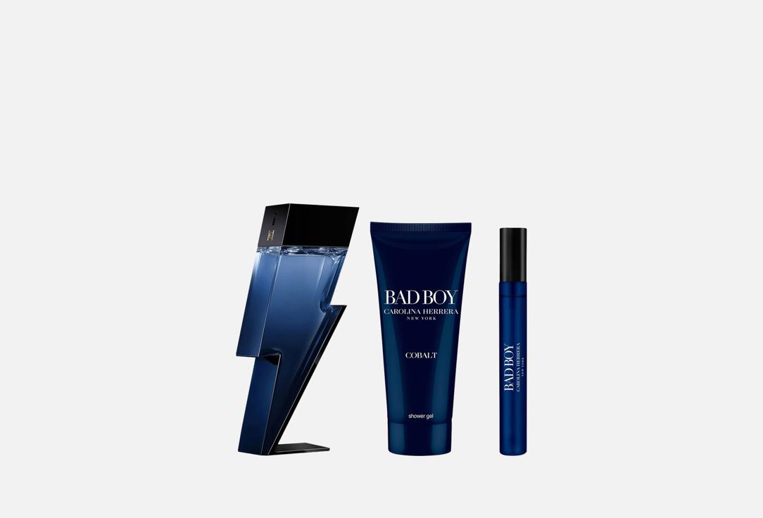 Carolina Herrera Eau de Parfum & shower Gel Set BAD BOY Cobalt