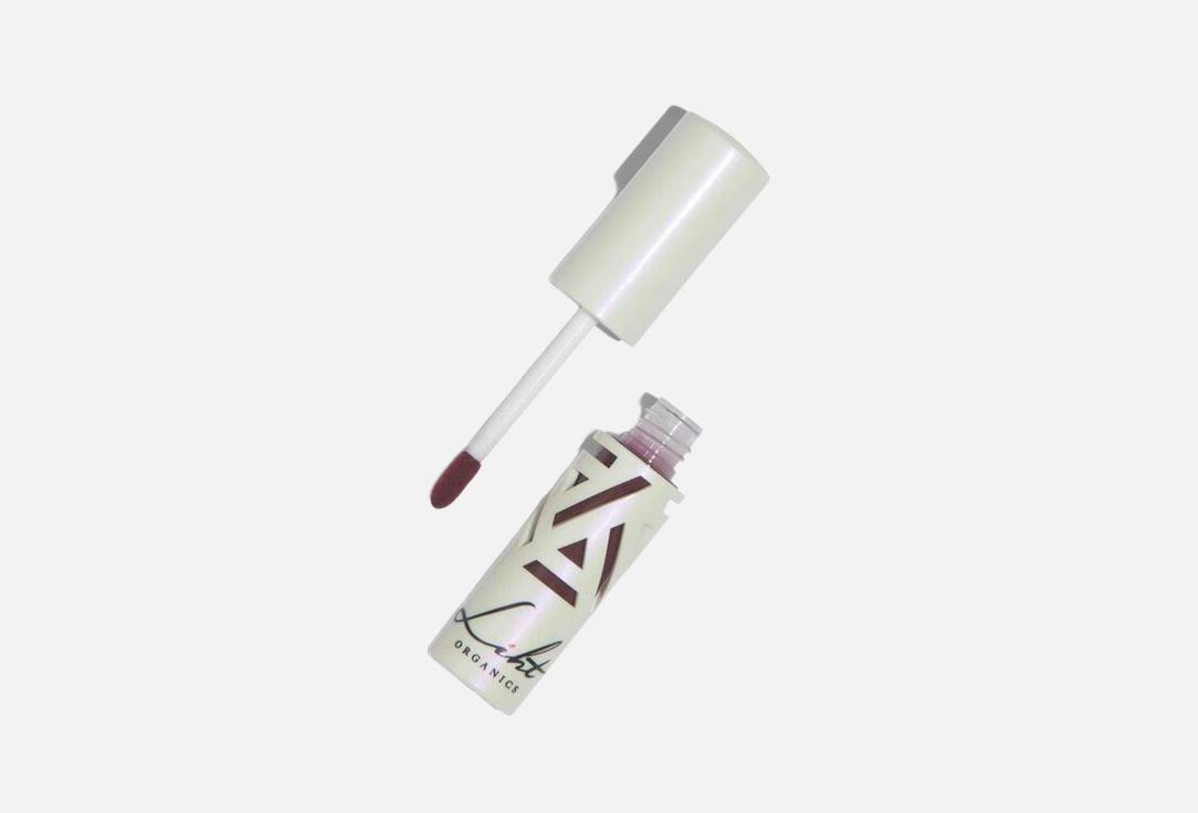 LIHT ORGANICS Moisturizing Shining Liquid Lipstick Color Intense 04, Sangria 6 ml LIHT ORGANICS Moisturizing Shining Liquid Lipstick Color Intense