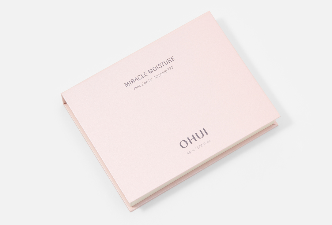 OHUI Moisturizing face Ampoules Miracle moisture pink barrier ampoule 777 7 pcs OHUI Moisturizing face Ampoules Miracle moisture pink barrier ampoule 777