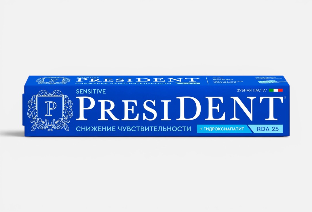 PresiDENT Зубная паста Sensitive 75 г PresiDENT Зубная паста Sensitive
