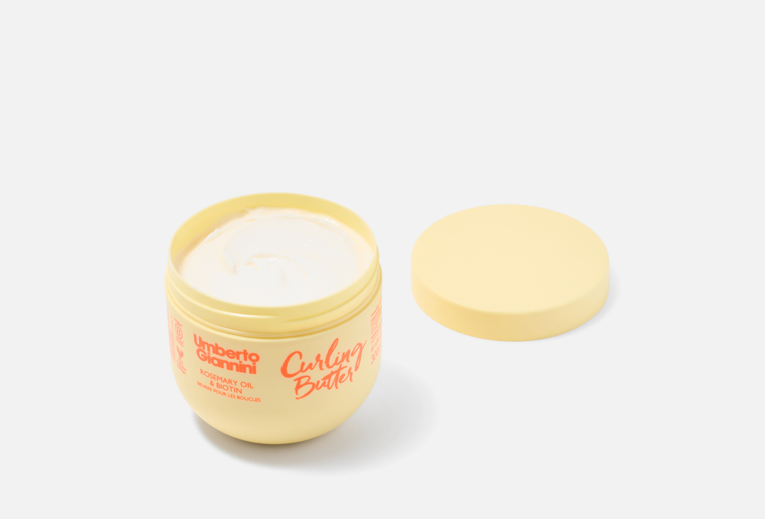Umberto Giannini Nourishing Hair Styling Butter Strong Curls Rosemary Oil & Biotin