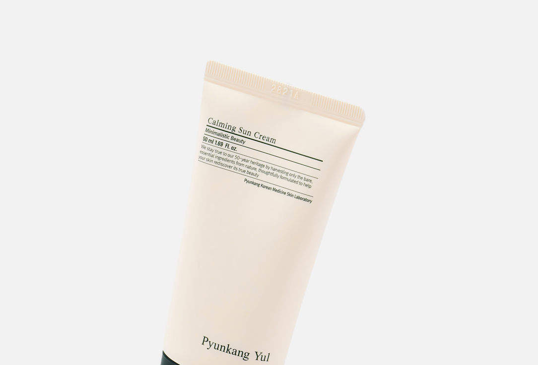 Pyunkang Yul Успокаивающий солнцезащитный крем для лица SPF 50+ Calming