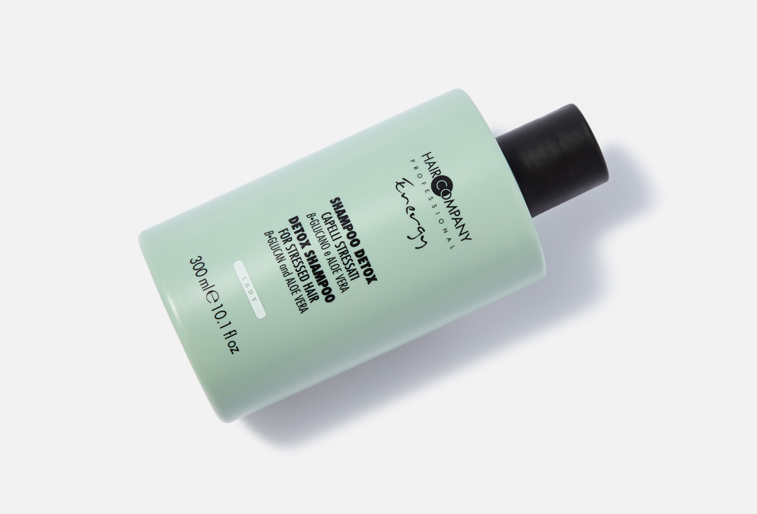 Hair Company Professional Soothing & Hydrating Shampoo ENERGY Detox shampoo 300 ml Hair Company Professional Soothing & Hydrating Shampoo ENERGY Detox shampoo