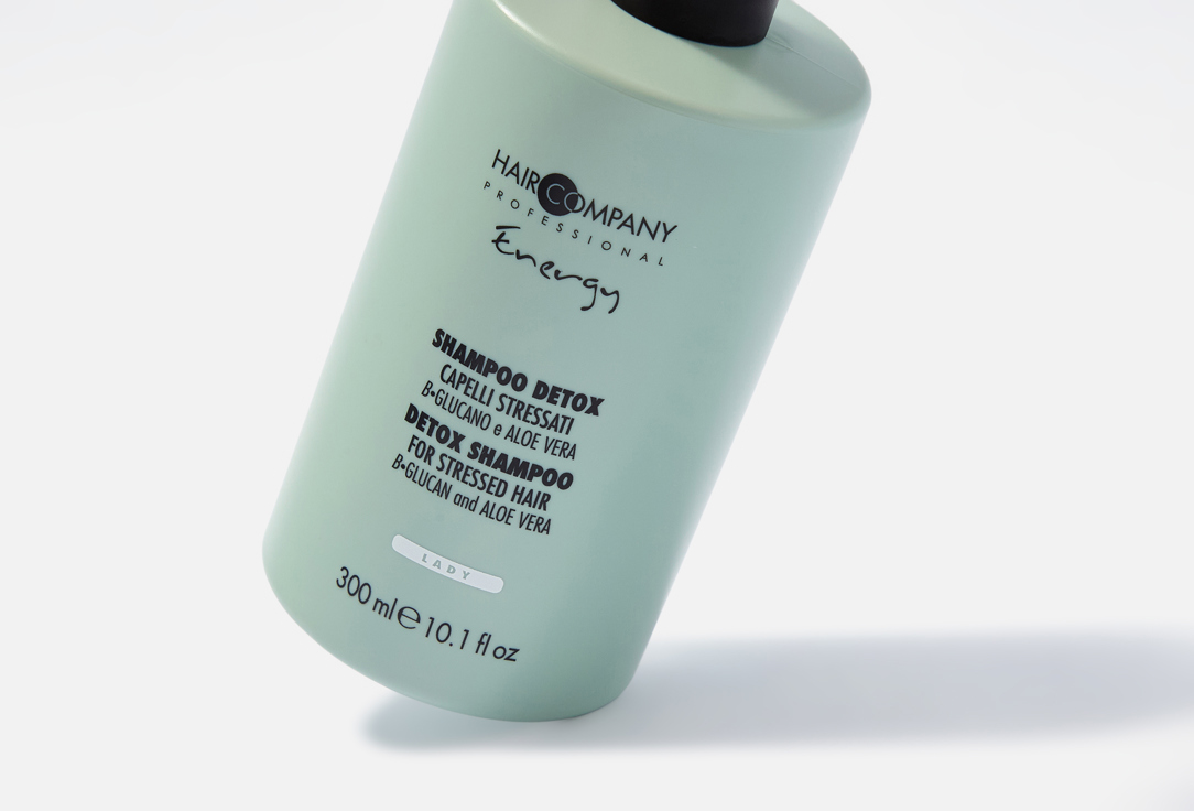 Hair Company Professional Soothing & Hydrating Shampoo ENERGY Detox shampoo 300 ml Hair Company Professional Soothing & Hydrating Shampoo ENERGY Detox shampoo