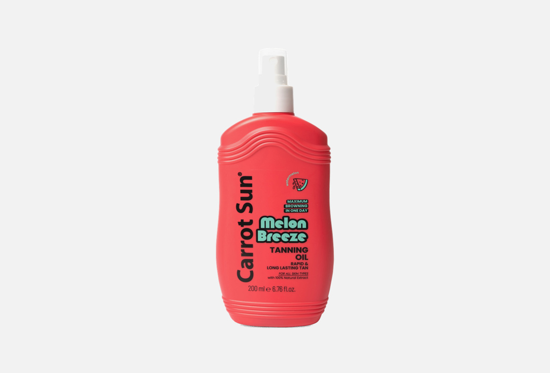 Carrot Sun Tan Accelerating Body Oil Melon Breeze