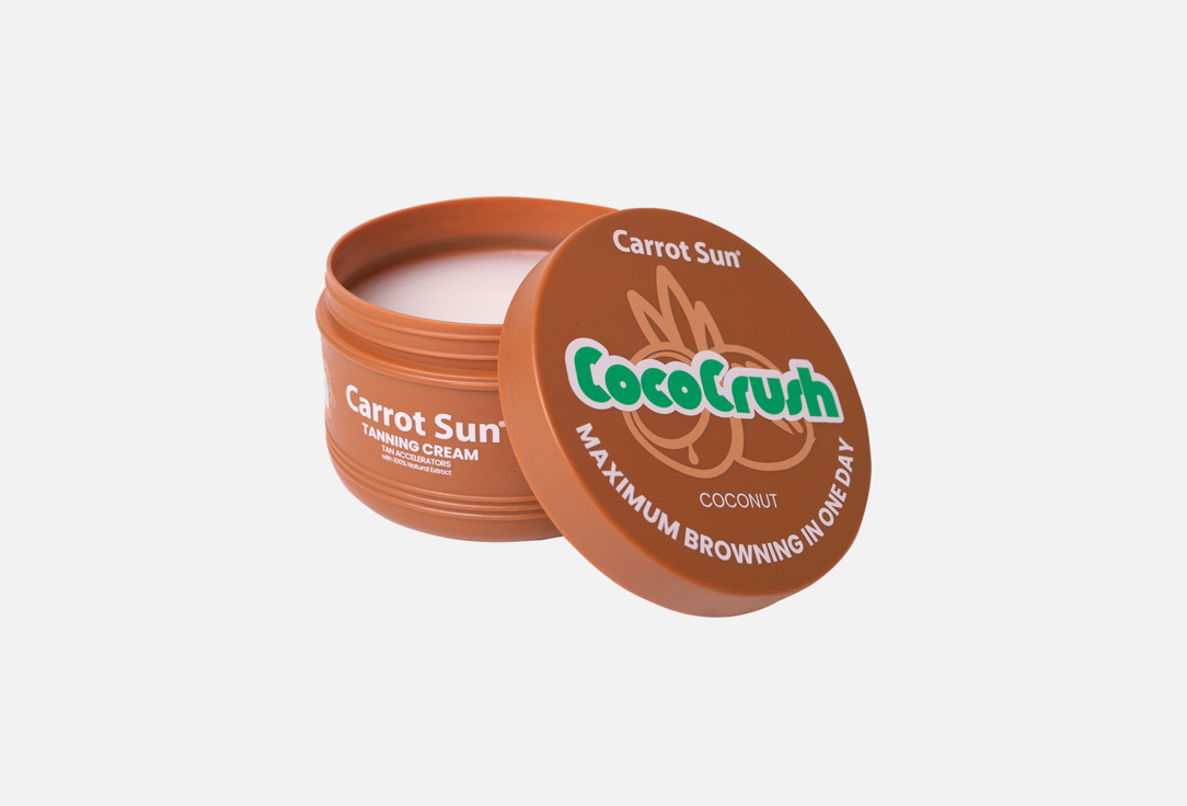 Carrot Sun Tan Accelerating Body Cream Coco Crush