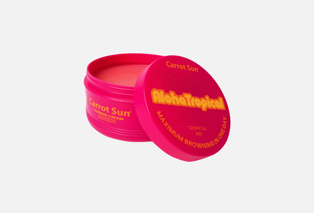 Carrot Sun Tan Accelerating Body Cream Aloha Tropical