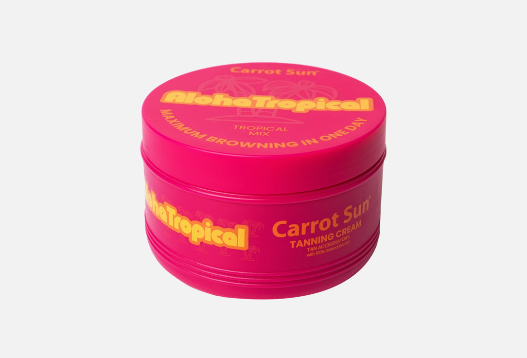 Carrot Sun Tan Accelerating Body Cream Aloha Tropical