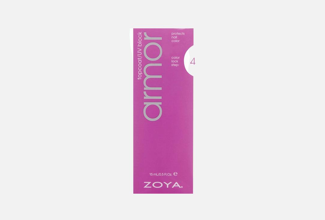 ZOYA Color protecting nail top coat & UV block armor