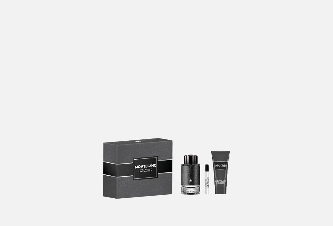 MONTBLANC Eau de parfum & shower Gel set Explorer 3 pcs MONTBLANC Eau de parfum & shower Gel set Explorer