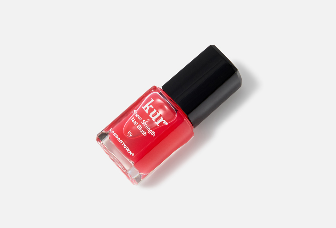 Londontown Nail polish kur Sheer Strength Nail Blush Poppy 12 ml Londontown Nail polish kur Sheer Strength Nail Blush