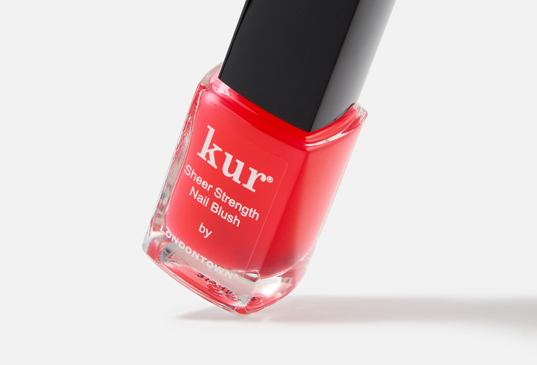 Londontown Nail polish kur Sheer Strength Nail Blush Poppy 12 ml Londontown Nail polish kur Sheer Strength Nail Blush