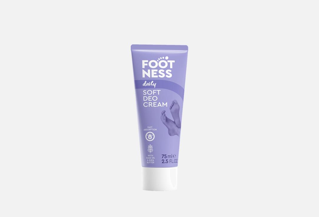 FOOTNESS Moisturizing & Refreshing Foot Cream Soft Deo Cream 75 ml FOOTNESS Moisturizing & Refreshing Foot Cream Soft Deo Cream