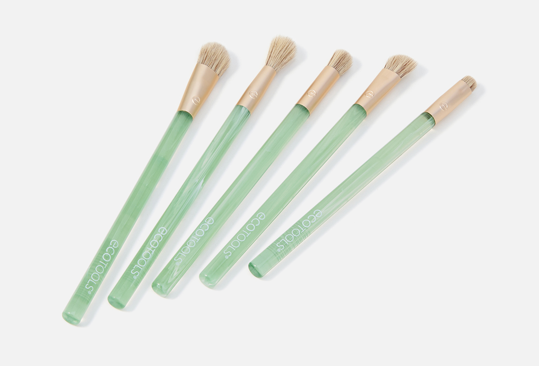 EcoTools Eye makeup brush set Sea gems coastal crush eye + tin