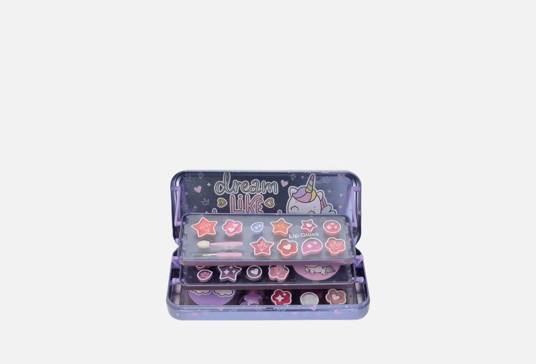 LIP SMACKER Makeup Set for kids Unicorn Color Tin