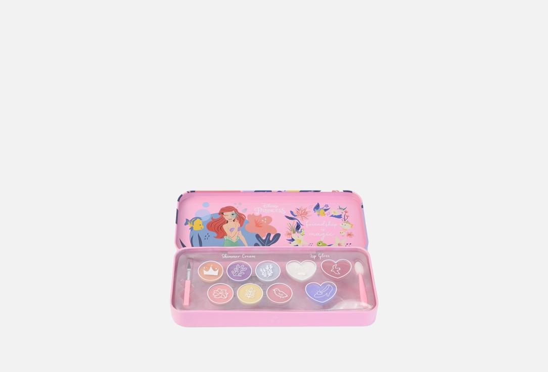 LIP SMACKER Makeup Set for kids Disney Princess Lip & Face Tin
