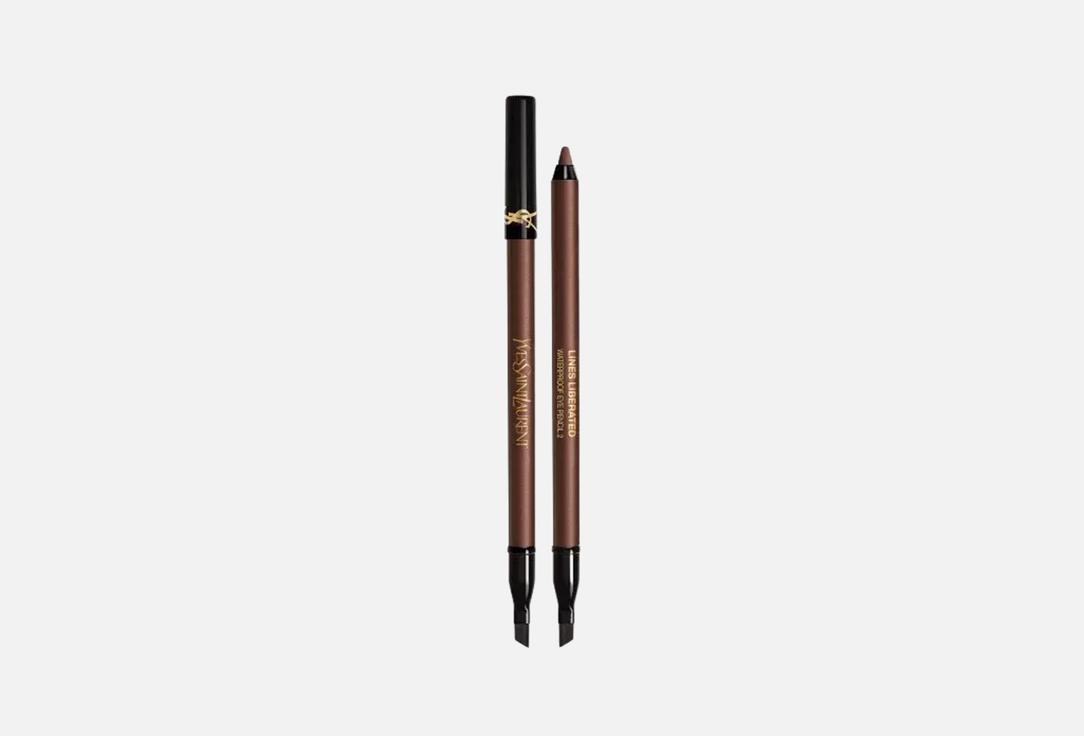 Yves Saint Laurent Waterproof Eyeliner Lines Liberated 24H 02, Deconstructed brown 1.2 g Yves Saint Laurent Waterproof Eyeliner Lines Liberated 24H