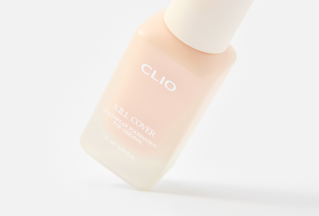 Clio Long-Wear Foundation Kill Cover Founwear The Original 21N, Linen 35 ml Clio Long-Wear Foundation Kill Cover Founwear The Original