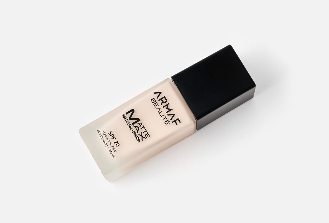 ARMAF BEAUTE Матовый тональный крем SPF20 Matte Max High Coverage 01, Porcelain 30 мл ARMAF BEAUTE Матовый тональный крем SPF20 Matte Max High Coverage
