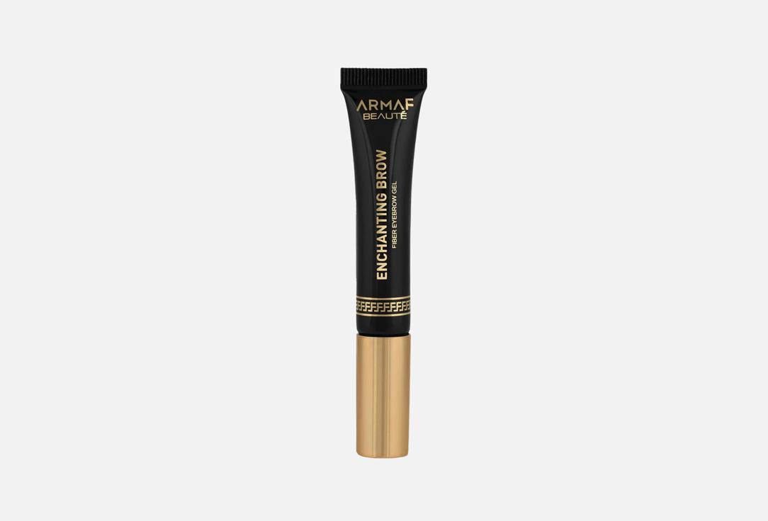 ARMAF BEAUTE Eyebrow Gel Enchanting Brow Fiber 01, Ebony 7.6 g ARMAF BEAUTE Eyebrow Gel Enchanting Brow Fiber