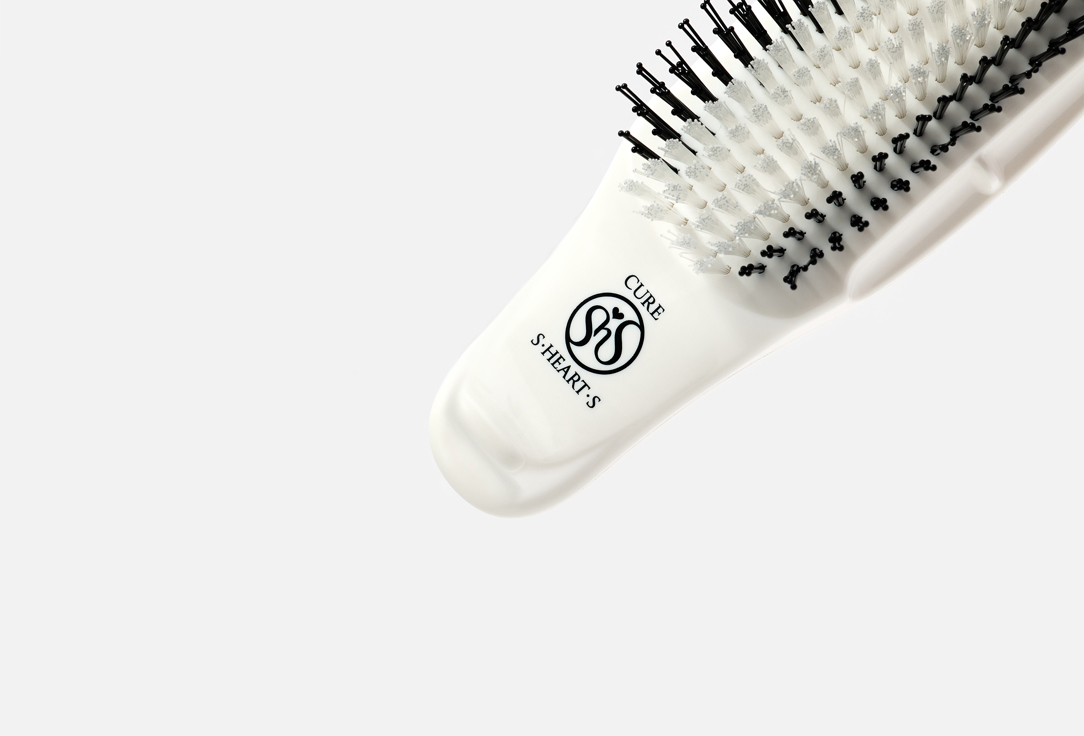 S-Heart-S Scalp Brush CURE White