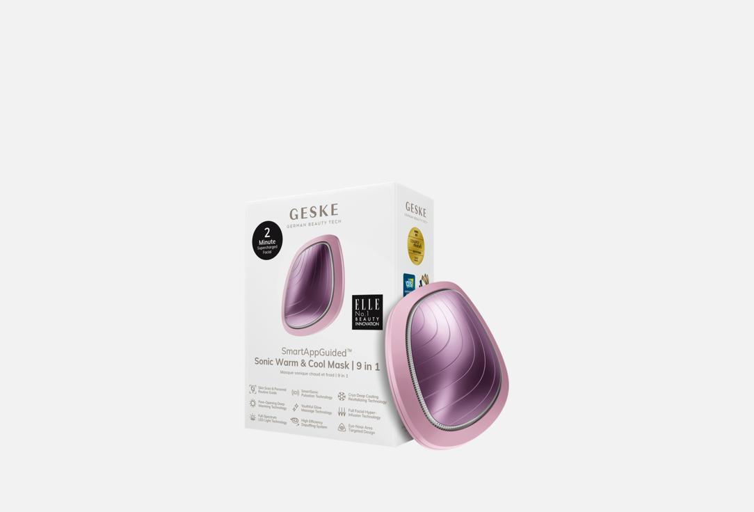 جيسيك جهاز ماسك الوجه 9 في 1 سونيك وورم & كول وردي 1 قطعة جيسيك جهاز ماسك الوجه 9 في 1 سونيك وورم & كول