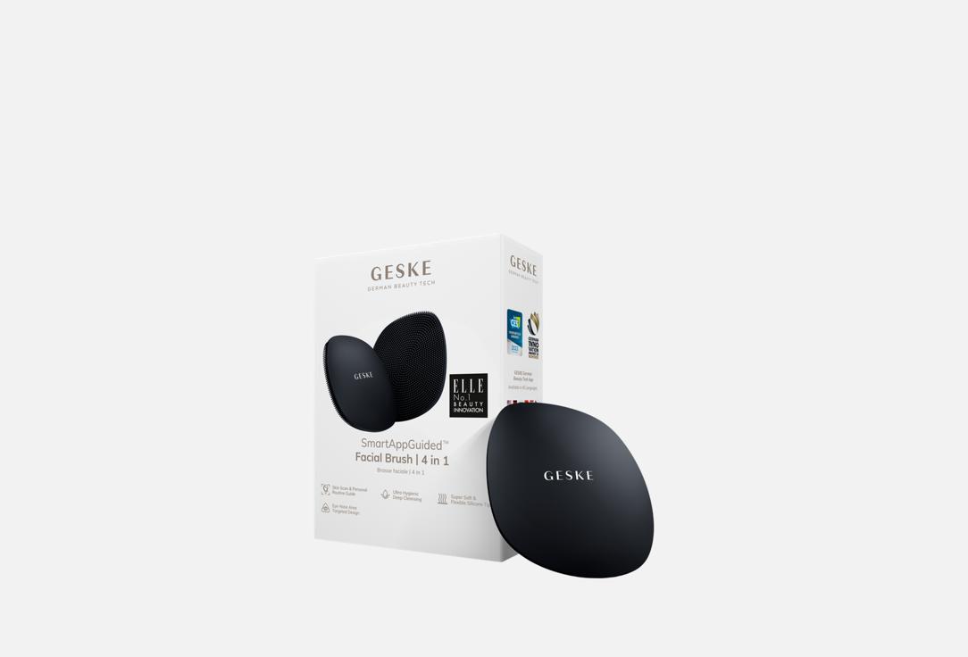 GESKE Facial brush 4 in 1 Cleansing Black 1 pcs GESKE Facial brush 4 in 1 Cleansing