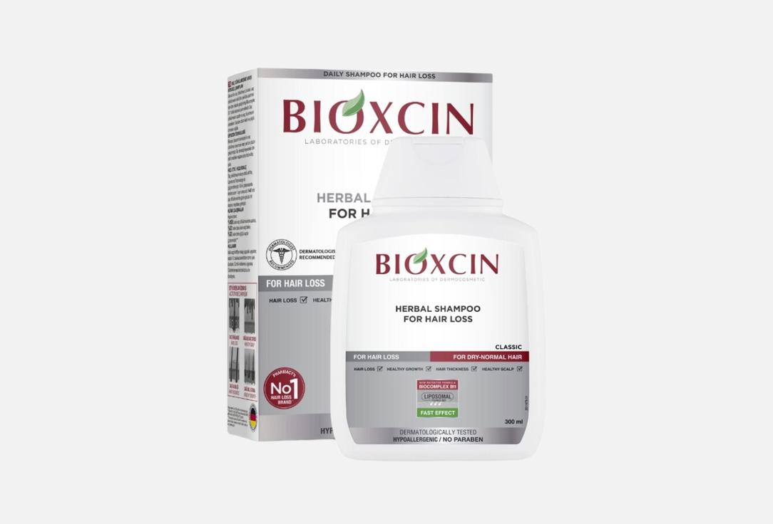 BIOXCIN Anti-Hair Loss Shampoo for Dry & Normal Hair Classic Herbal Shampoo 300 ml BIOXCIN Anti-Hair Loss Shampoo for Dry & Normal Hair Classic Herbal Shampoo